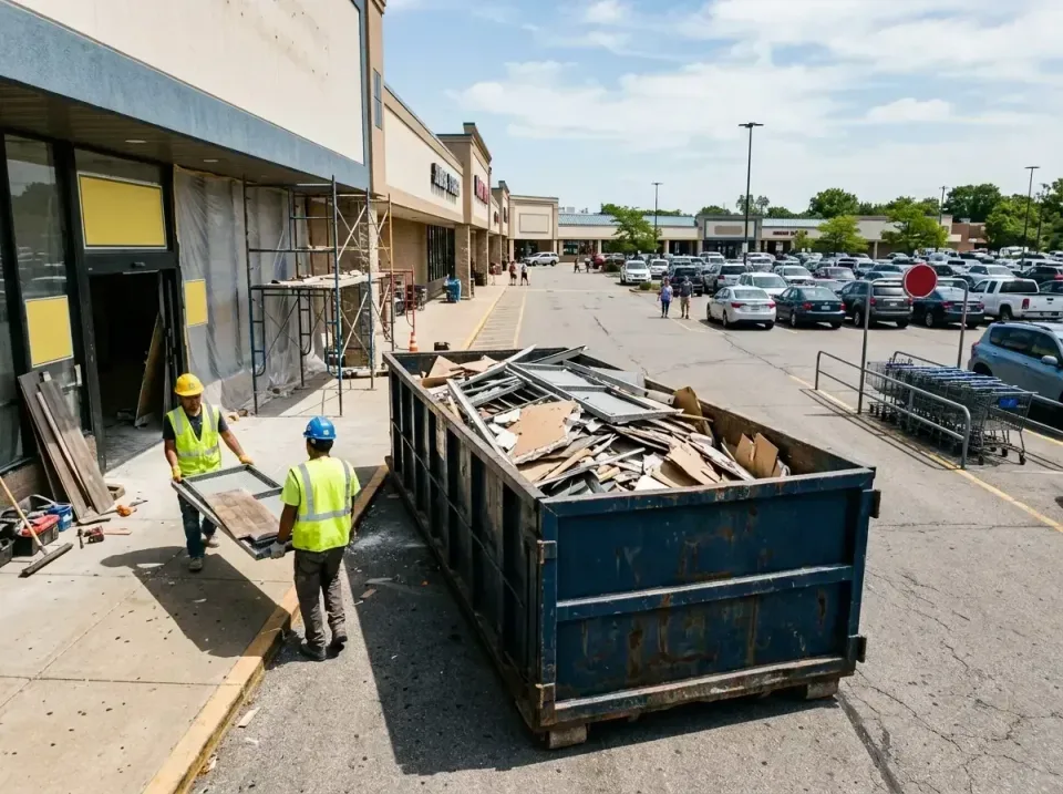 retail-store-renovation-debris-003 — frequently asked questions, Roll-off Dumpster Rentals in Newton, IL